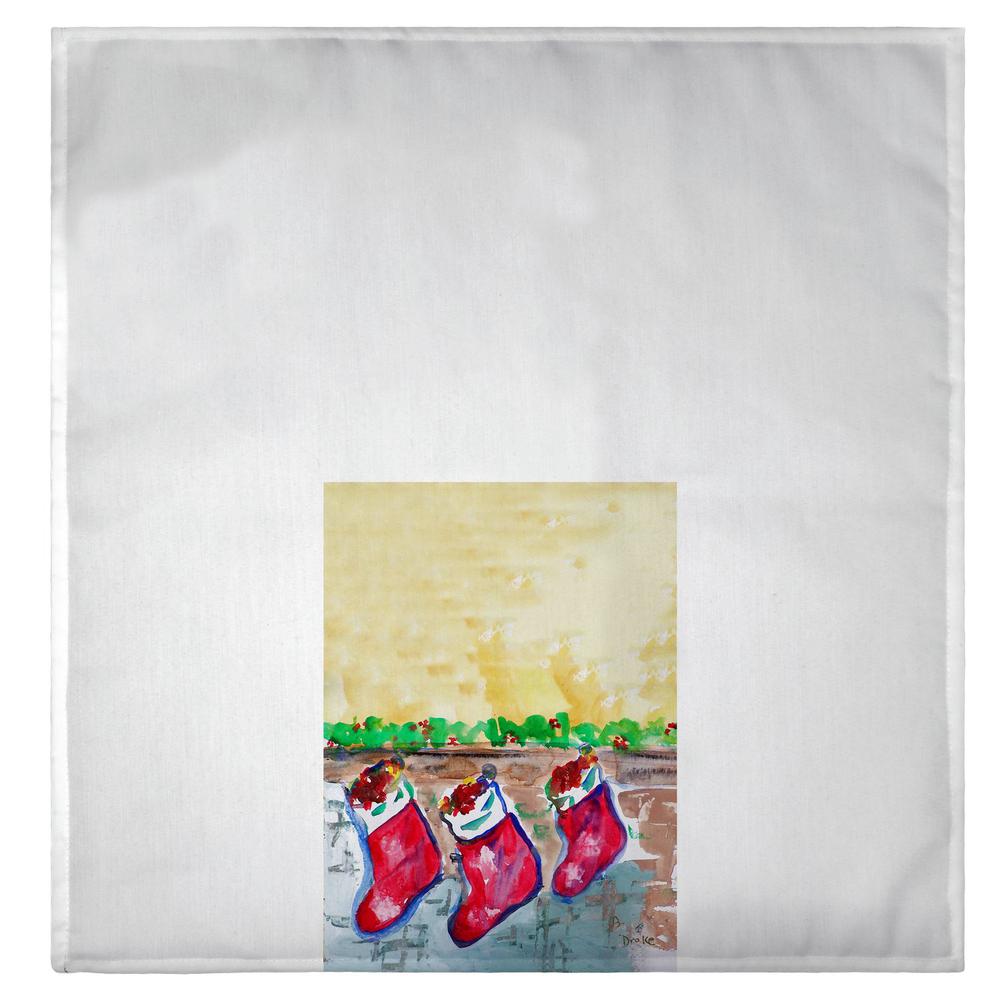 Christmas Stockings Guest Towel