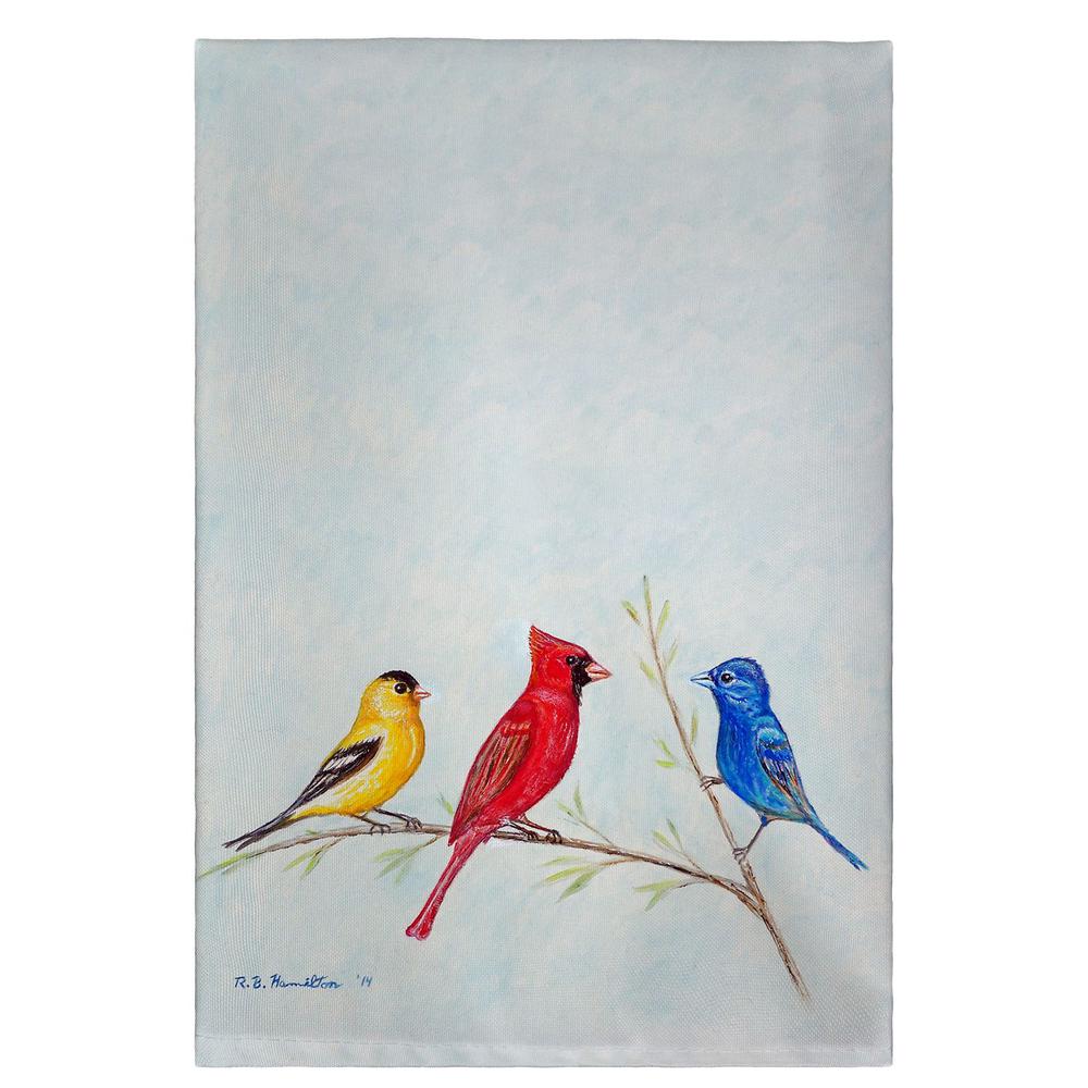 Three Birds Guest Towel