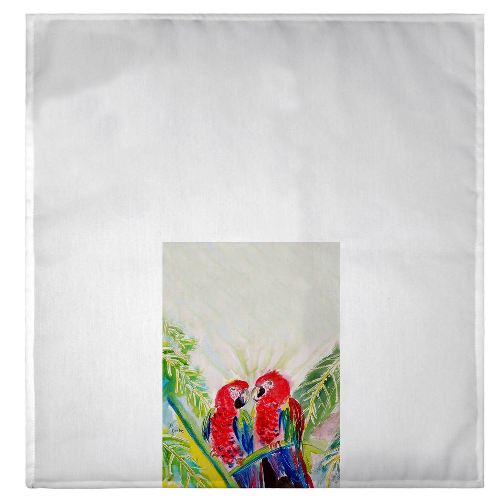 Two Parrots Guest Towel