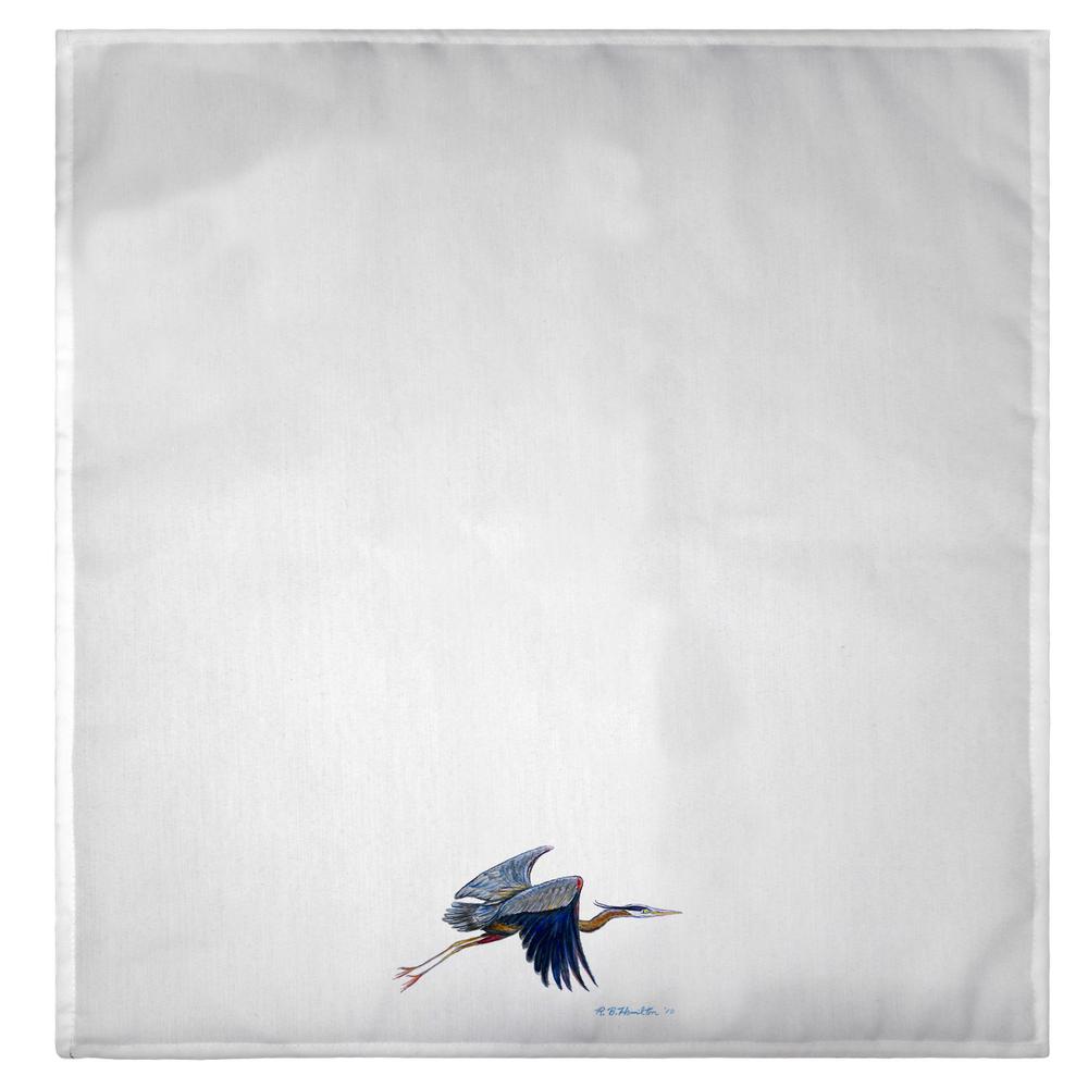 Eddie's Blue Heron Guest Towel