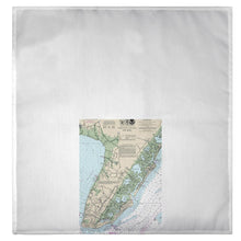 Cape May Peninsula, NJ Nautical Map Guest Towel