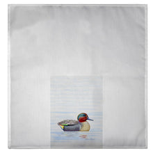 Green Wing Teal Guest Towel