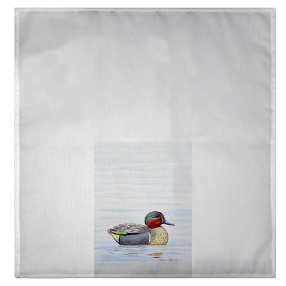 Green Wing Teal Guest Towel