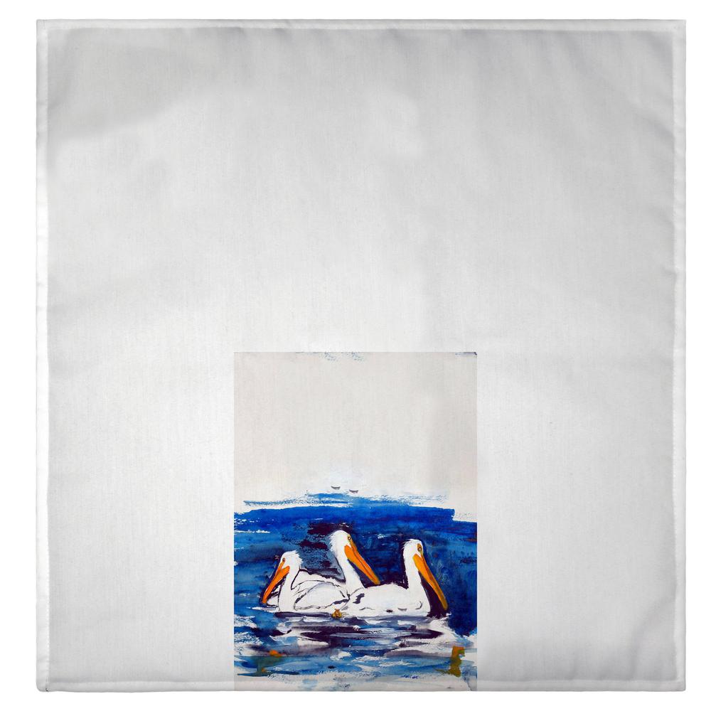 Three Pelicans Guest Towel