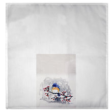 Bluebird in Snow Guest Towel