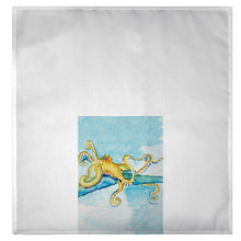 Gold Octopus Guest Towel