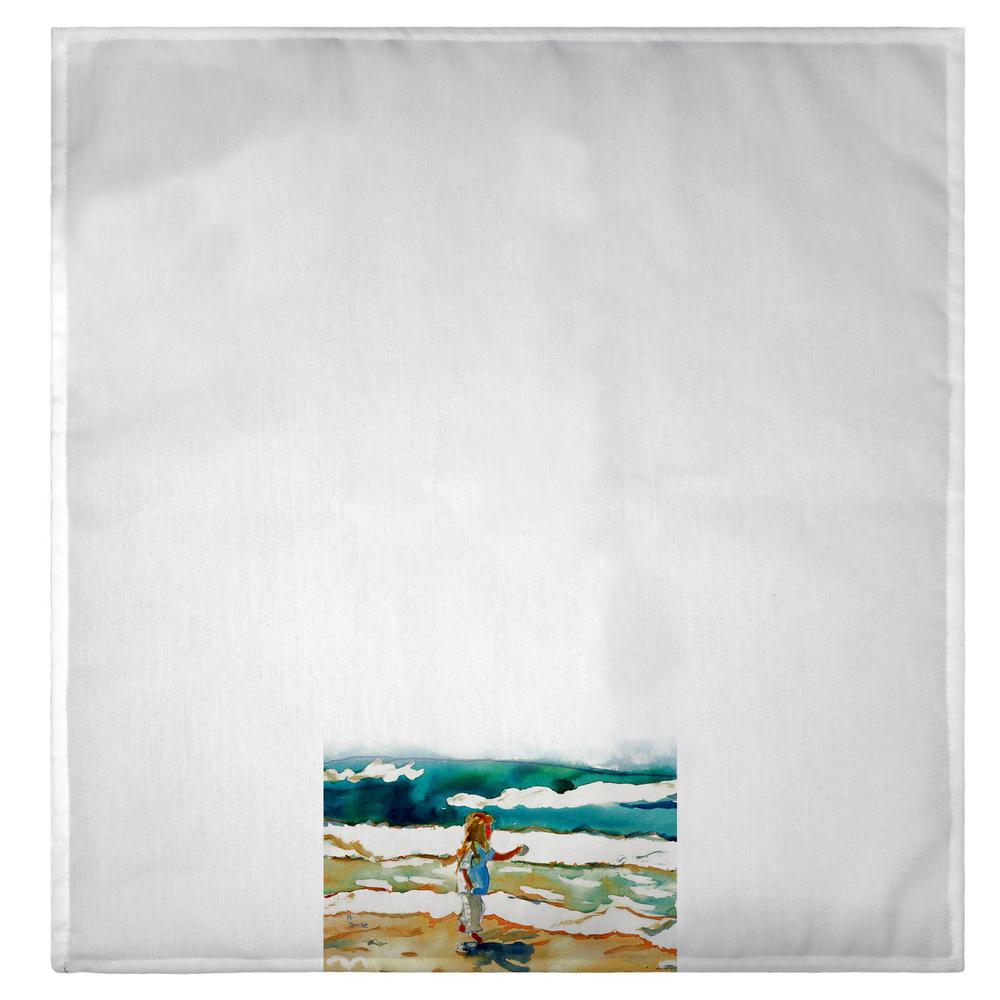 Girl at Beach Guest Towel