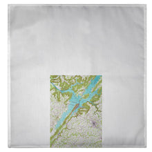 Lake Guntersville, AL Nautical Map Guest Towel