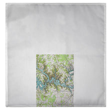 Tims Ford Lake, TN Nautical Map Guest Towel