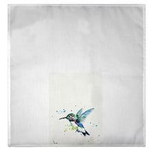 Green Hummingbird Guest Towel