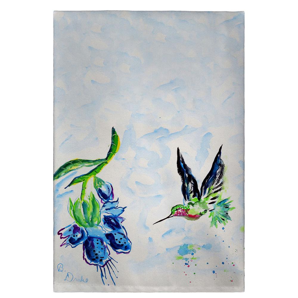 Hovering Hummingbird Guest Towel