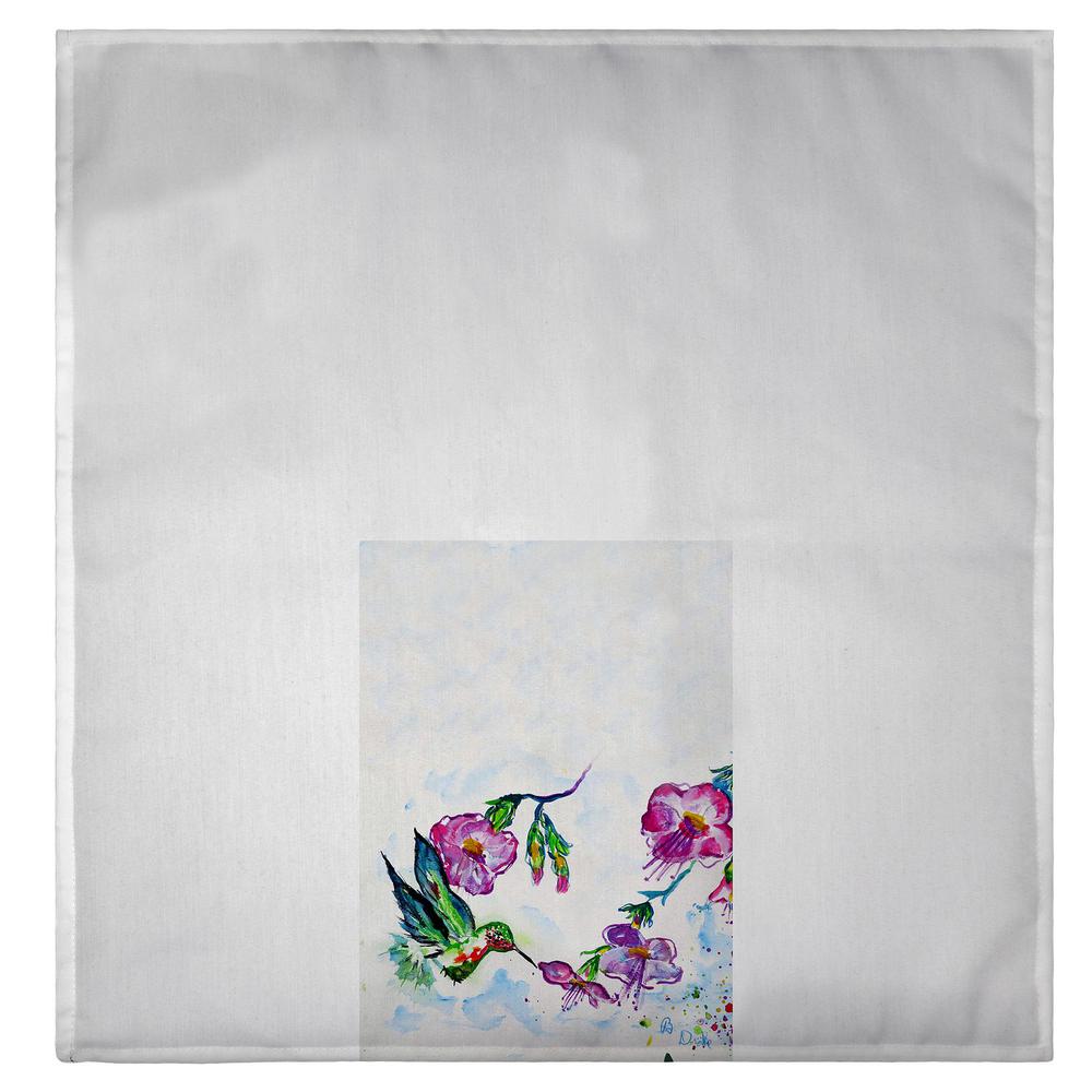Feeding Hummingbird Guest Towel