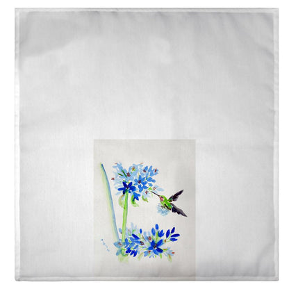 and Blue Flowers Guest Towel
