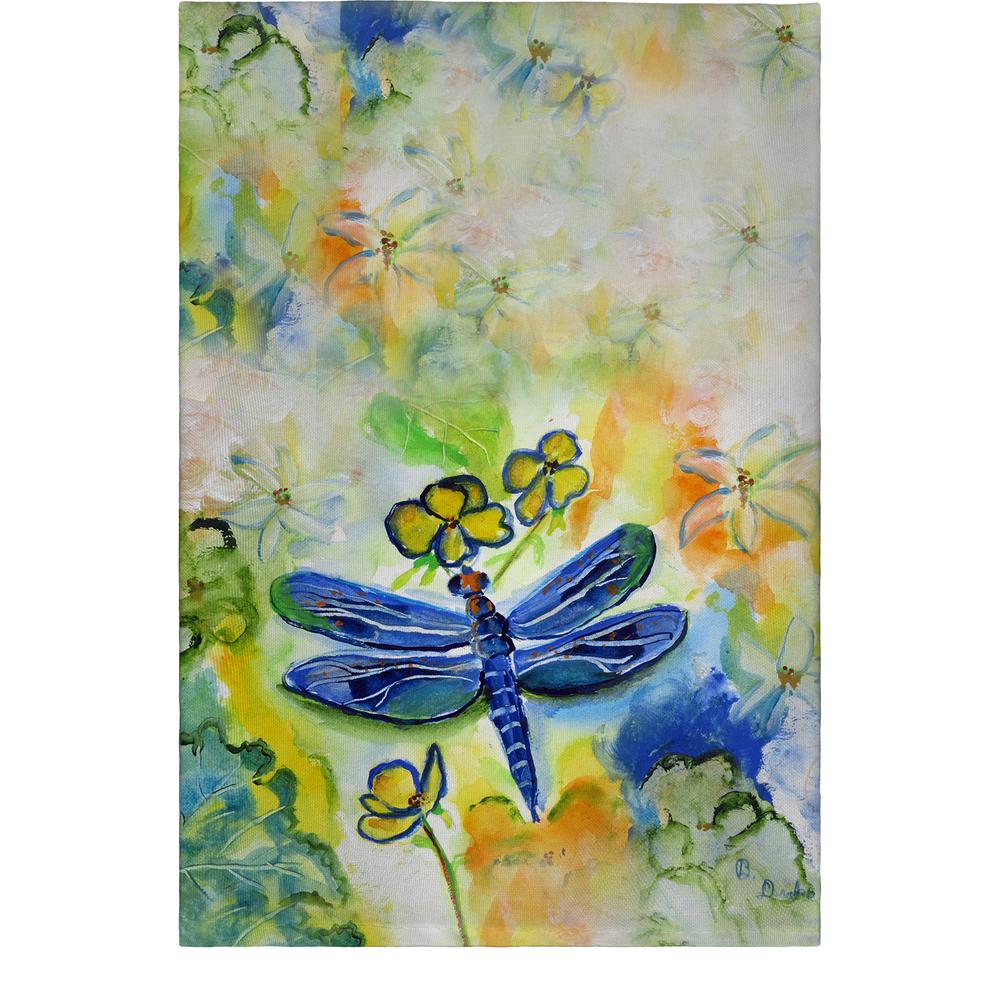 Dragonfly's Garden Guest Towel
