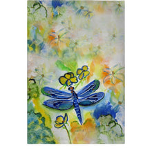 Dragonfly's Garden Guest Towel