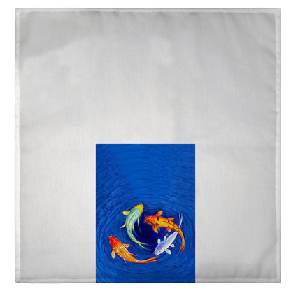 Swirling Koi Guest Towel