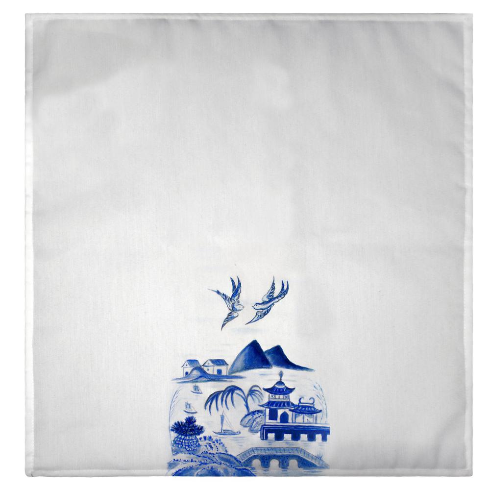 Canton Scene Guest Towel