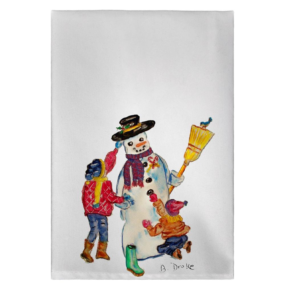 Snowman Guest Towel