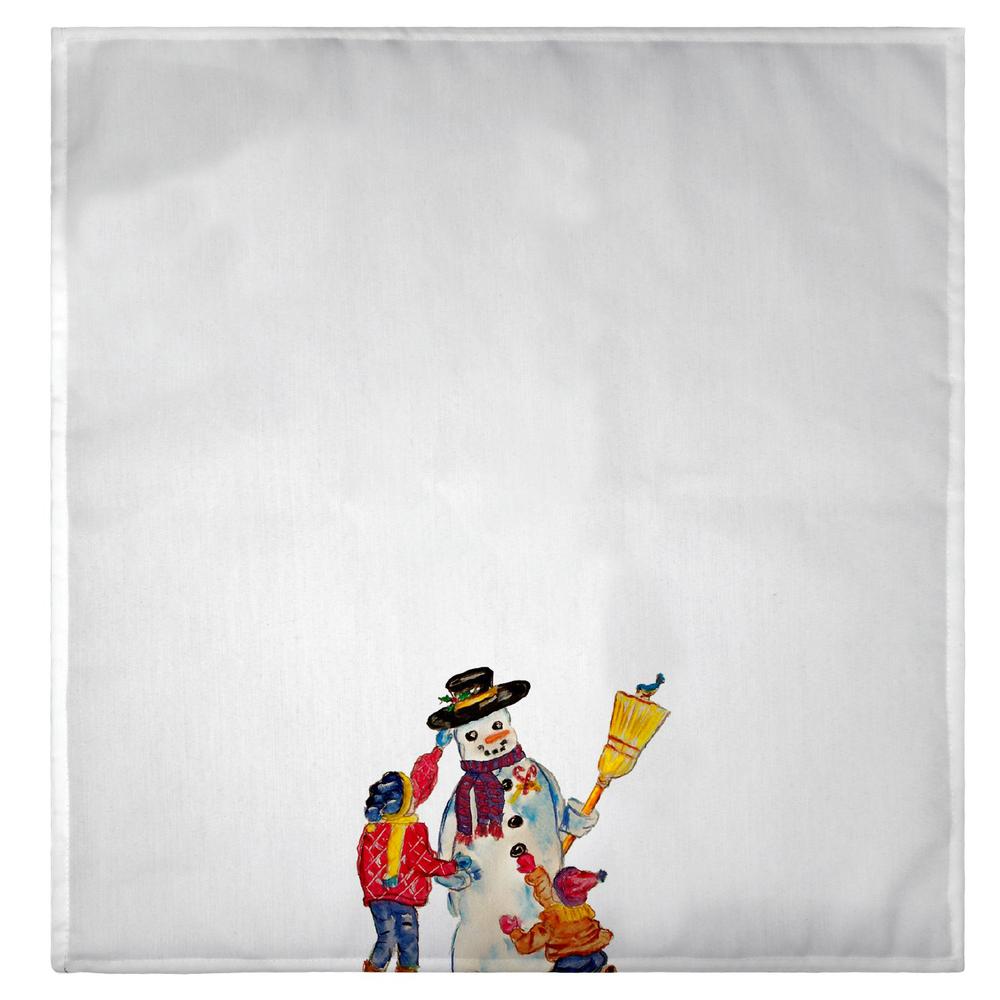 Snowman Guest Towel