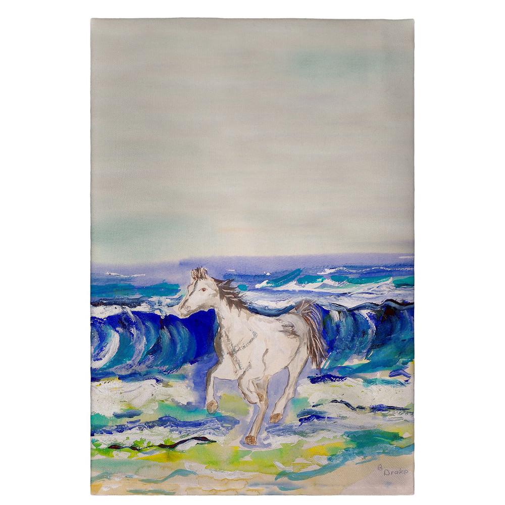 Horse and Surf Guest Towel