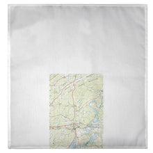 Logan Martin Lake, AL Nautical Map Guest Towel