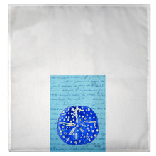 Blue Sand Dollar Guest Towel