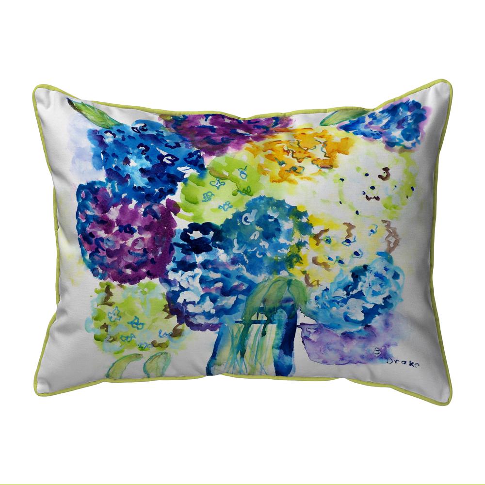 Betsy's Hydrangea Large Indoor/Outdoor Pillow 16x20