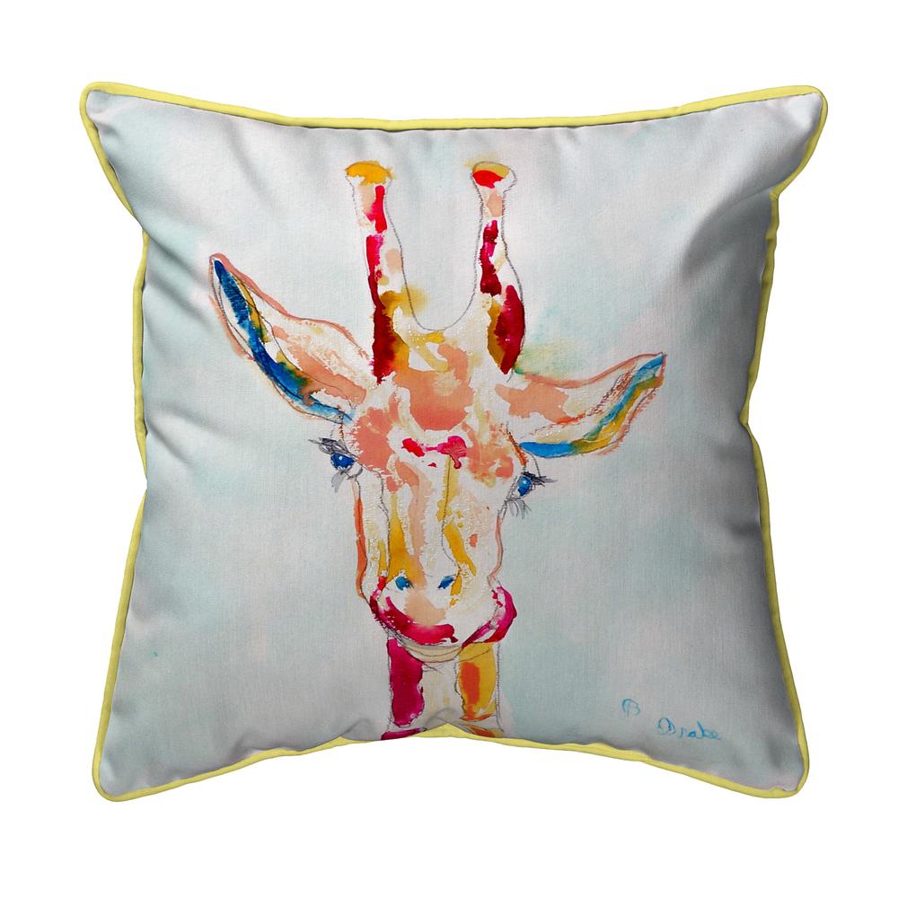 Giraffe Large Indoor/Outdoor Pillow 18x18