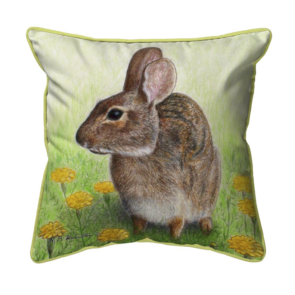 Rabbit Large Indoor/Outdoor Pillow 18x18