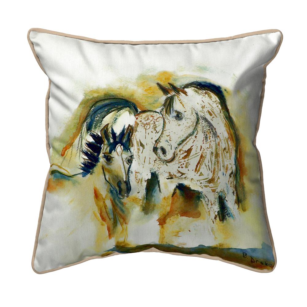 Mare & Colt Large Indoor/Outdoor Pillow 18x18