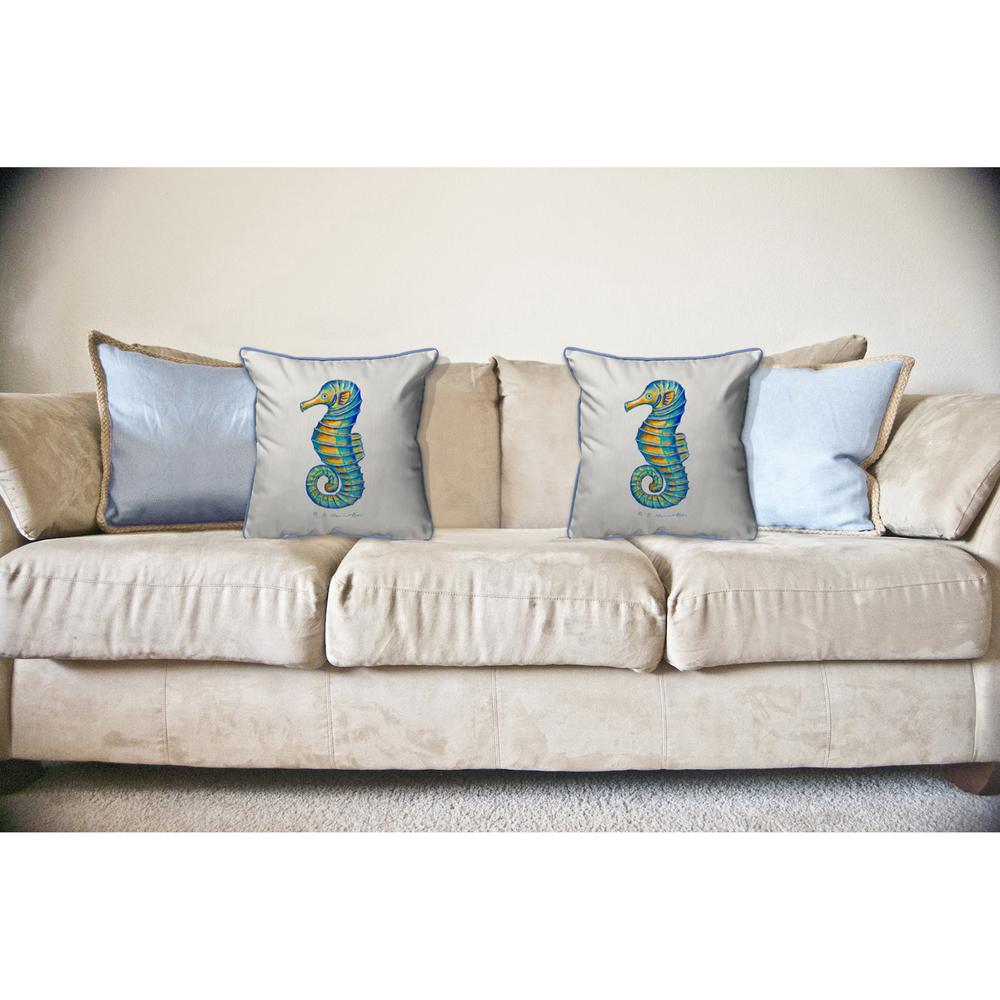 Ray's Seahorse Large Pillow 18x18