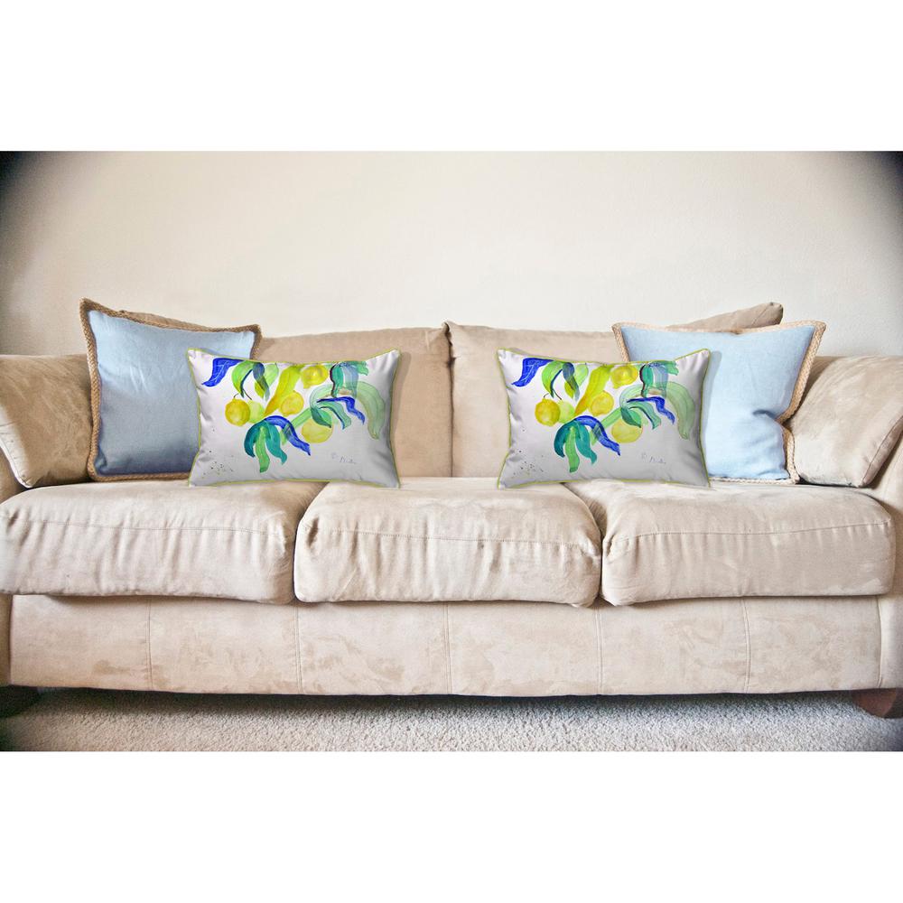 Lemon Tree Large Indoor/Outdoor Pillow 16x20