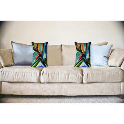 Teal Paradise 16x20 Large Indoor/Outdoor Pillow