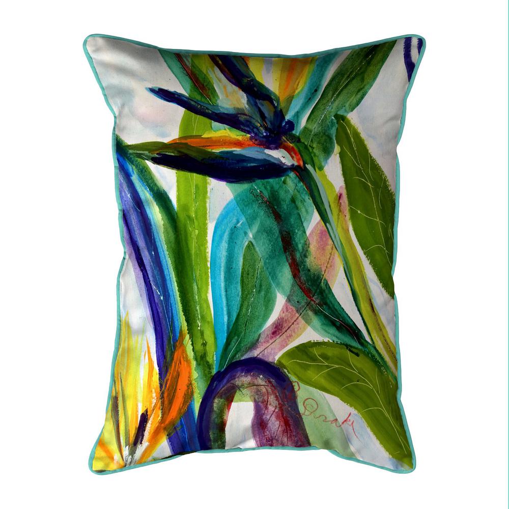 Teal Paradise II 16x20 Large Indoor/Outdoor Pillow