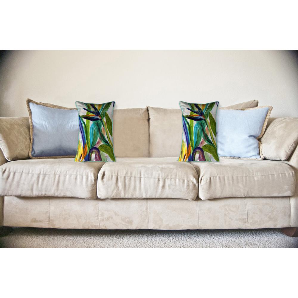 Teal Paradise II 16x20 Large Indoor/Outdoor Pillow