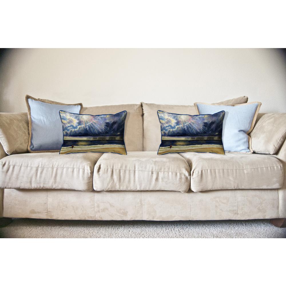 Sun Beams Large Indoor/Outdoor Pillow