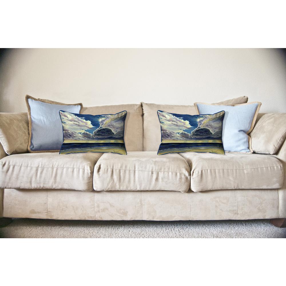 Breaking Through Large Indoor/Outdoor Pillow