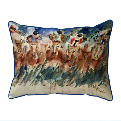 Tight Race Large Indoor/Outdoor Pillow