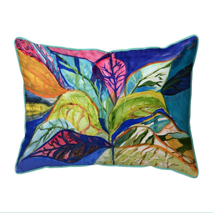 Summer Leaves Large Indoor/Outdoor Pillow 16x20