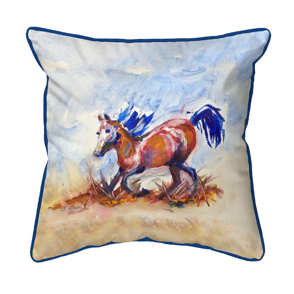Betsy's Wild Horse Large Indoor/Outdoor Pillow 18x18