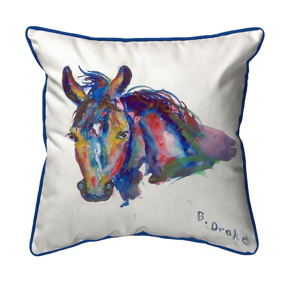 Nellie - Horse Large Indoor/Outdoor Pillow 16x20