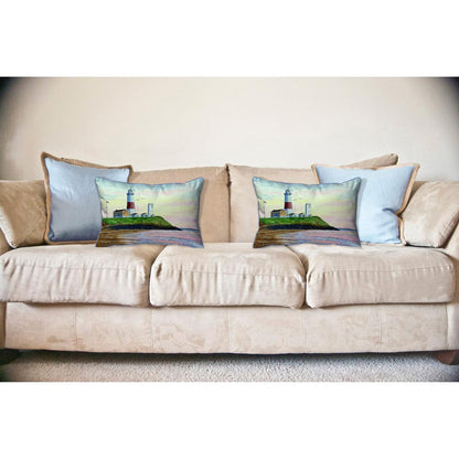 Montauk Lighthouse Large Pillow 16x20