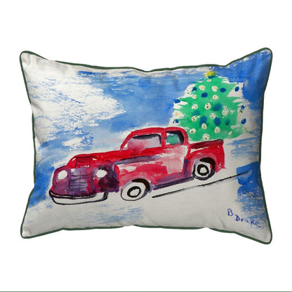 Truck & Tree Large Pillow 16x20