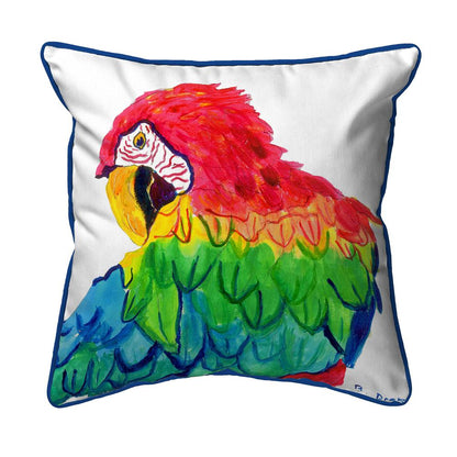 Parrot Head Large Indoor/Outdoor Pillow  18x18