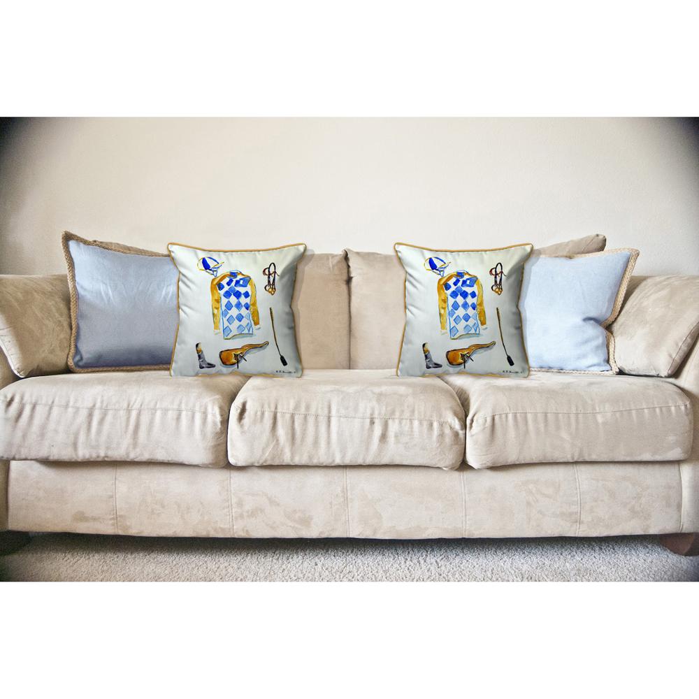 Racing Gear Large Indoor/Outdoor Pillow 18x18