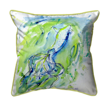 Calamari Large Indoor/Outdoor Pillow 18x18