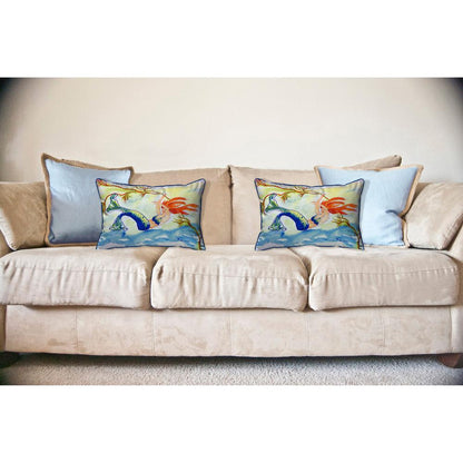 Resting Mermaid Large Indoor/Outdoor Pillow 16x20