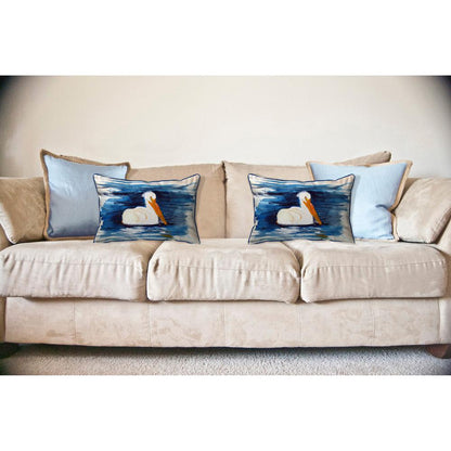 Spring Creek Pelican Large Indoor/Outdoor Pillow 16x20