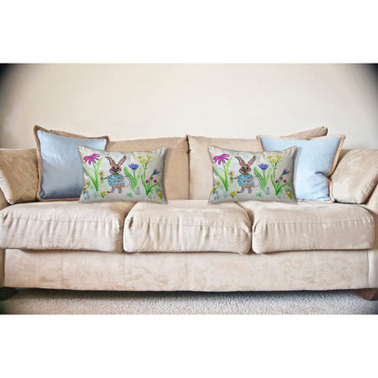 Happy Bunny Large Indoor/Outdoor Pillow 16x20