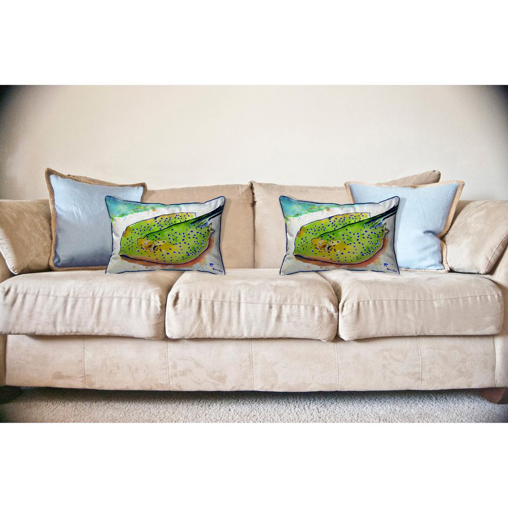 Stingray Large Indoor/Outdoor Pillow 16x20